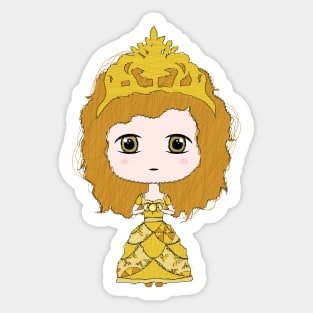 Leo Girl Sticker